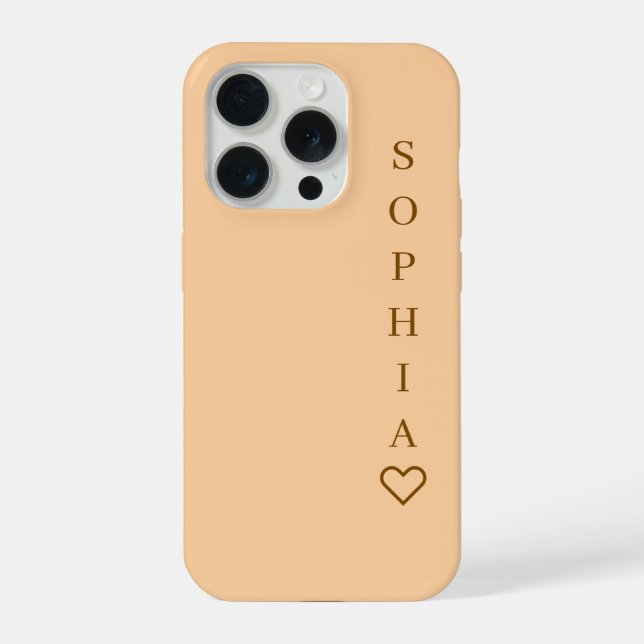 Customisable Simple Phone Case (Verso)