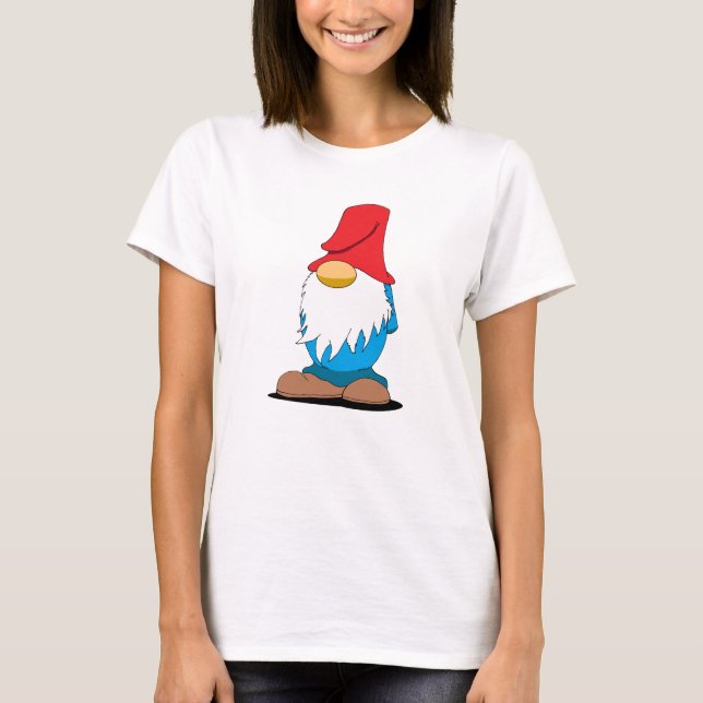 Customizable Gnome T-shirt (Frente)