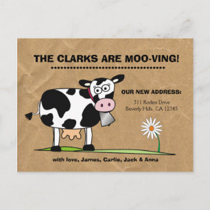 Customizável nós somos o cartão MOO-ving