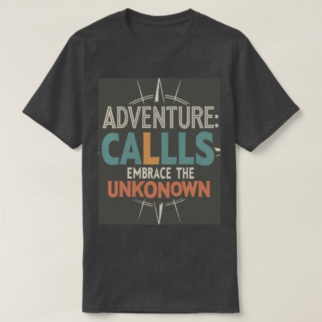 Customize Your Adventure T-Shirt (Frente do Design)