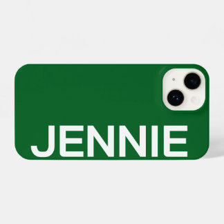 Customized Name Stylish Elegant Modern Minimal 