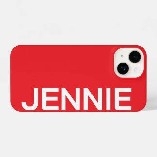 Customized Name Stylish Elegant Modern Minimal 