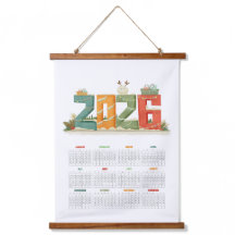 Cute 2026 New Year's Eve Party Festive Tapestry