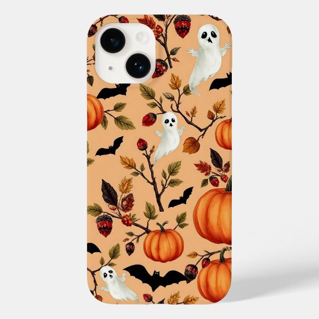 Cute And Spooky Phone Cover For Autumn (Verso)