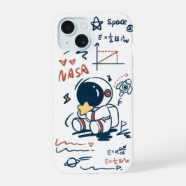 Cute Astronaut Space Cartoon Phone Case