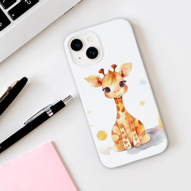 Cute Baby Giraffe iPhone 14 Case (Criador carregado)