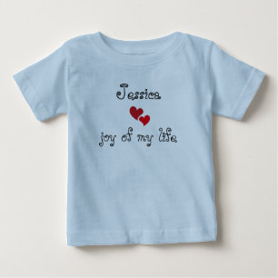Cute Baby T-Shirt - Nome e texto editáveis
