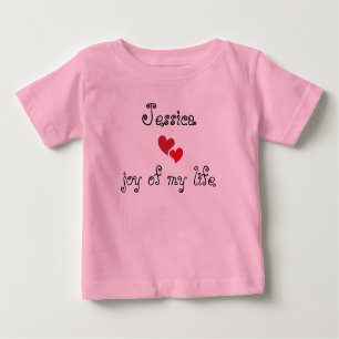 Cute Baby T-Shirt - Nome e texto editáveis
