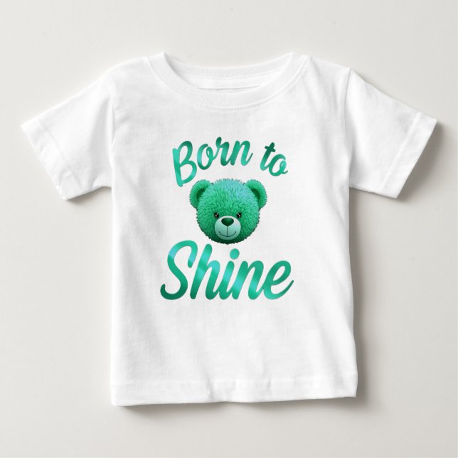 Cute Bear Kids T-Shirt (Frente)