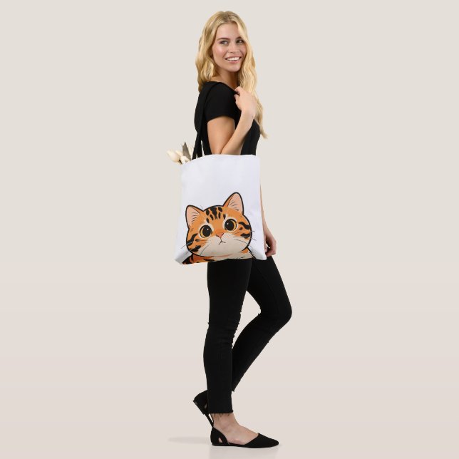 Cute Bengal Cat Tote Bag (No(a) Modelo)