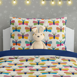 Cute Butterfly Pattern on Cream