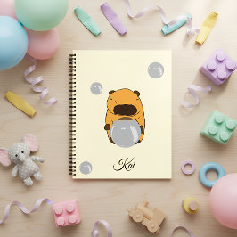 Cute Capybara Notebook – A Gentle Design for Kids