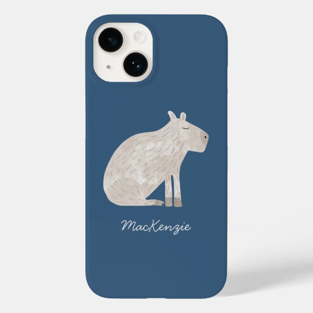 Cute Capybara Personalizada (Verso)