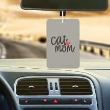 Cute Cat Mom Car