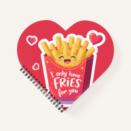 Cute Dia dos Namorados Batata Frita Trocadilho