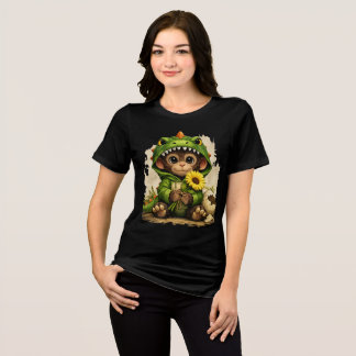 Cute Dino Monkey T-Shirt – Adorable Animal Gift