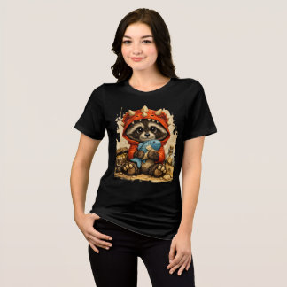 Cute Dino Raccoon T-Shirt – Funny Animal Gift