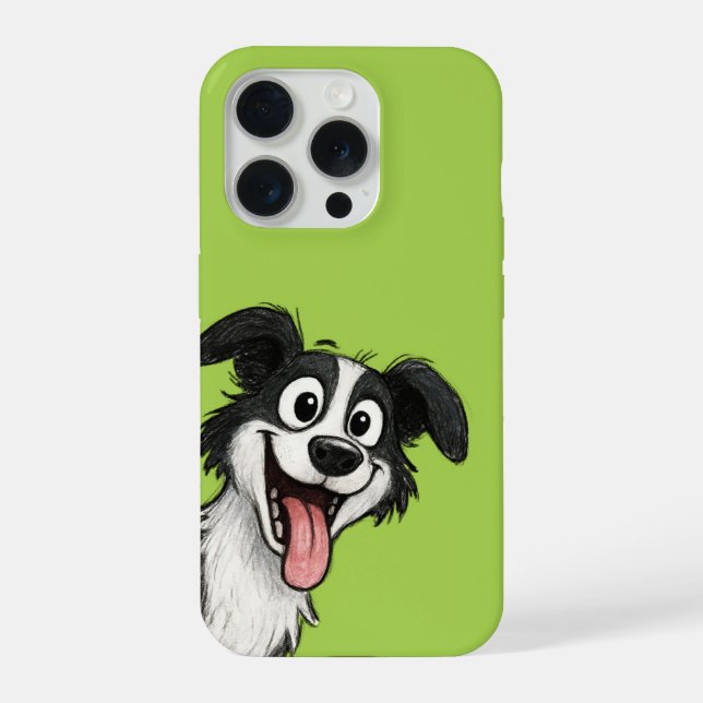 Cute Dog lime green (Verso)
