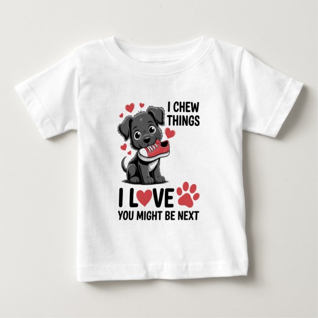 Cute Dog Lover T-Shirt (Frente)