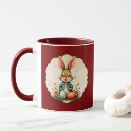 Cute Easter Bunny – Soft Frame - caneca