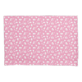 Cute Flower Bud Pink Pillow Case