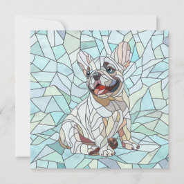 Cute French Bulldog Puppy - mosaico pastel