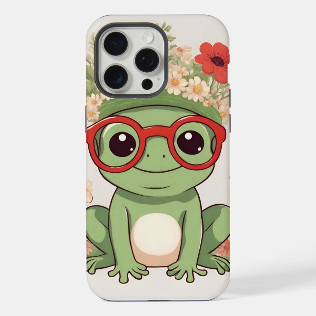 Cute Frog Flower Headband (Verso)