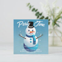 Cute Frosty, O Convite À Neve