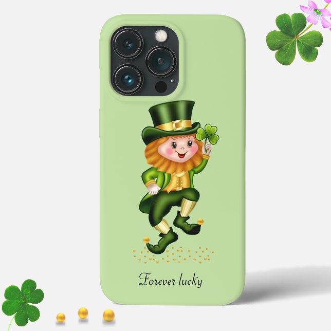 Cute Gnomo Verde Sortudo em Verde Limão Claro (Criador carregado)