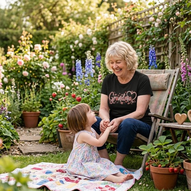 Cute Grandma T-Shirt (Criador carregado)