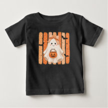 Cute Halloween Ghost Kids T-Shirt