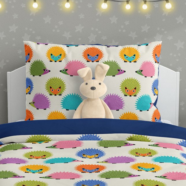 Cute Hedgehog Pattern on Cream (Criador carregado)