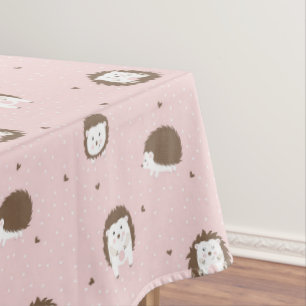 Cute Hedgehog Toalha de mesa