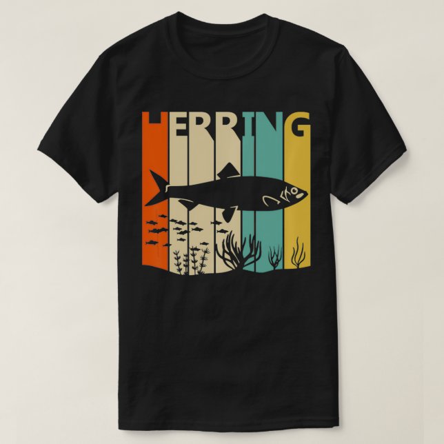 Cute Herring Safari Zoo Animal Art Pullover  (Frente do Design)