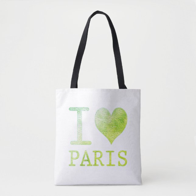 Cute I Love Paris Tote Bag (Frente)