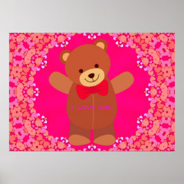 Cute I Love You Value Poster Paper (Brilhante)
