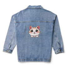 Cute Kawaii Animal  Denim Jacket