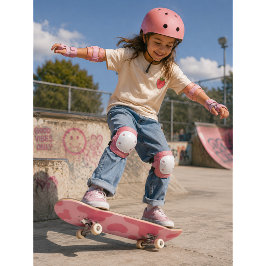 Cute Kawaii Strawberry Cow Patterno de skate