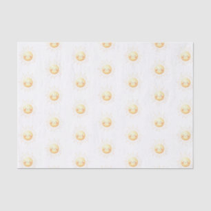 Cute Kids Amarelo-ofuscante 10 lb Papel Tecido, Br