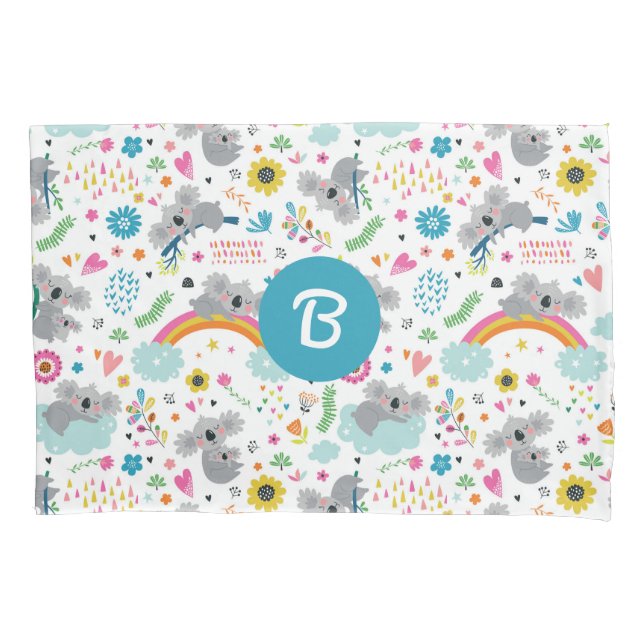 Cute Koala Bear Pillowcase (Frente)