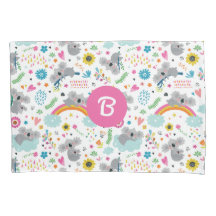 Cute Koala Bear Pillowcase