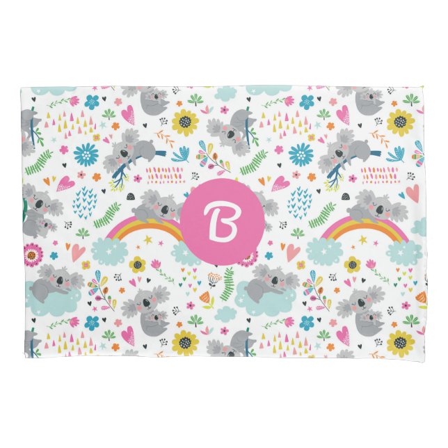 Cute Koala Bear Pillowcase (Frente)