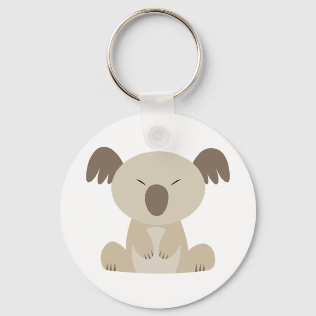 Cute Koala Chaveiro (Frente)