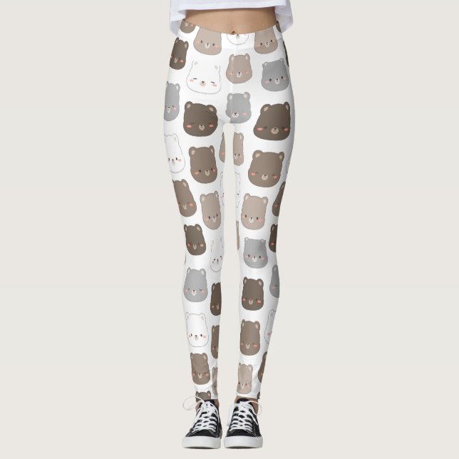 Cute Leggings de YOGA estampadas (Frente)