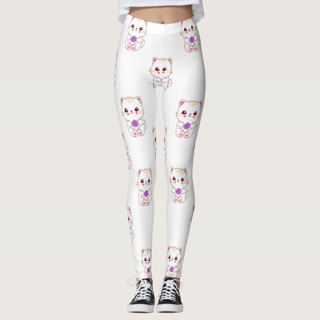 Cute Leggings de YOGA estampadas (Frente)