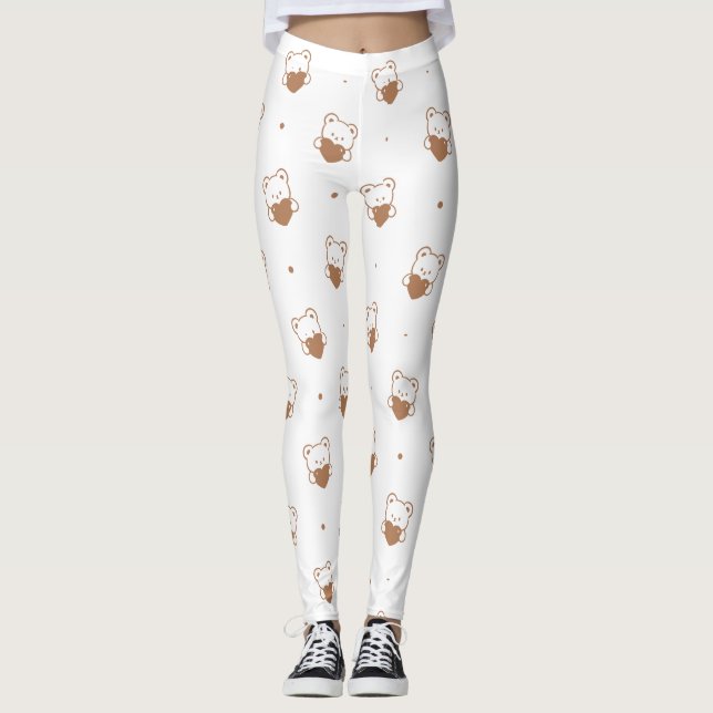 Cute Leggings de YOGA estampadas (Frente)