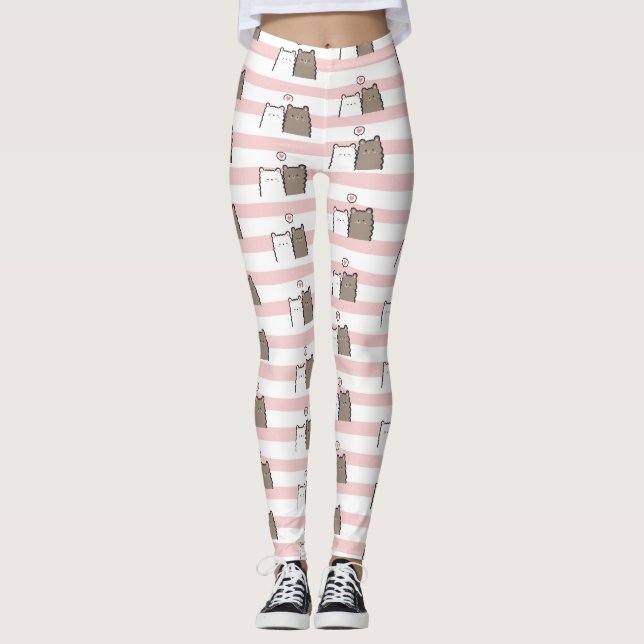 Cute Leggings de YOGA estampadas (Frente)