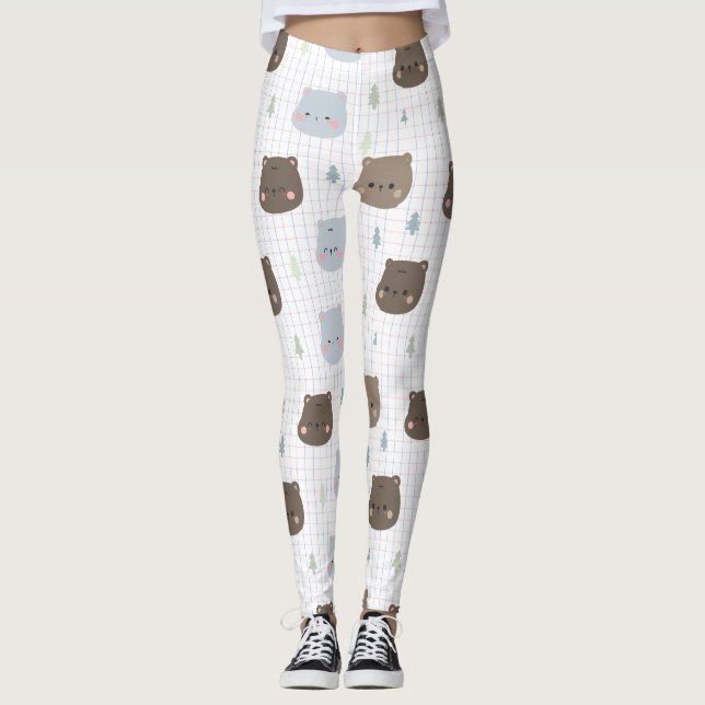 Cute Leggings de YOGA estampadas (Frente)
