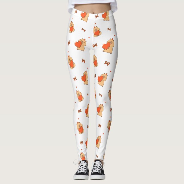 Cute Leggings de YOGA estampadas (Frente)