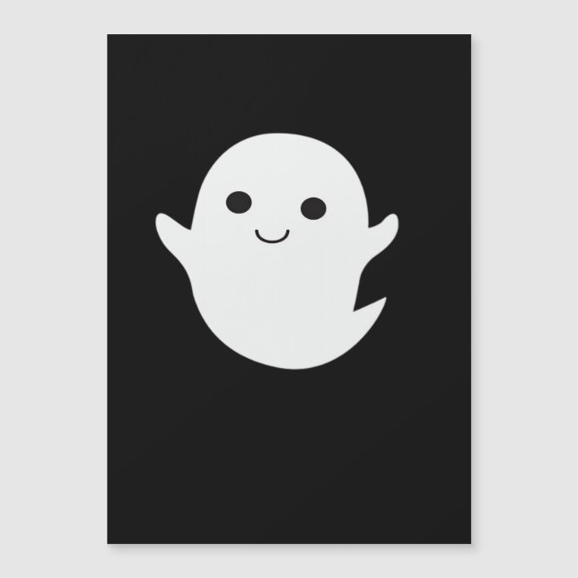 Cute Little Boo Clássico Ajustado (Frente)